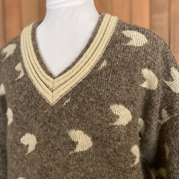 Vintage 80s Oversized Mohair Sweater - Picture 2 of 4